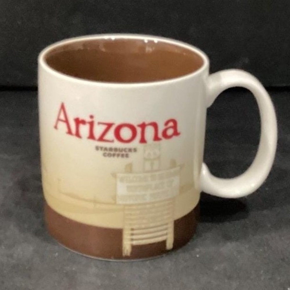 Starbucks Collector Series Arizona 2012 16oz Global‎ Icon Coffee Mug Cup